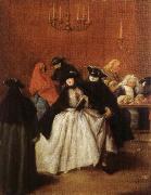 Pietro Longhi, Masks in the Foyer